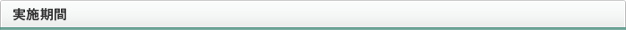 実施期間