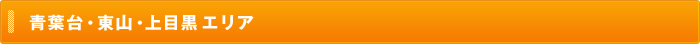 青葉台・東山・上目黒 エリア